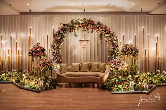 Mordern flower decoration